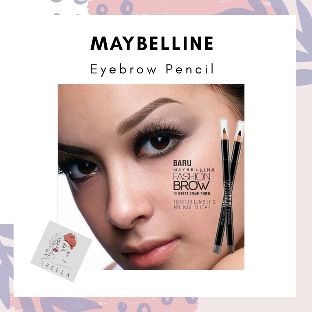Pensil Alis Maybelline Fashion brow eyebrow pencil  warna Dark Grey