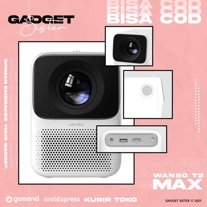 

Irled | Wanbo T2 Max Projector Global 1080P 4K Proyektor Mini Portable Led