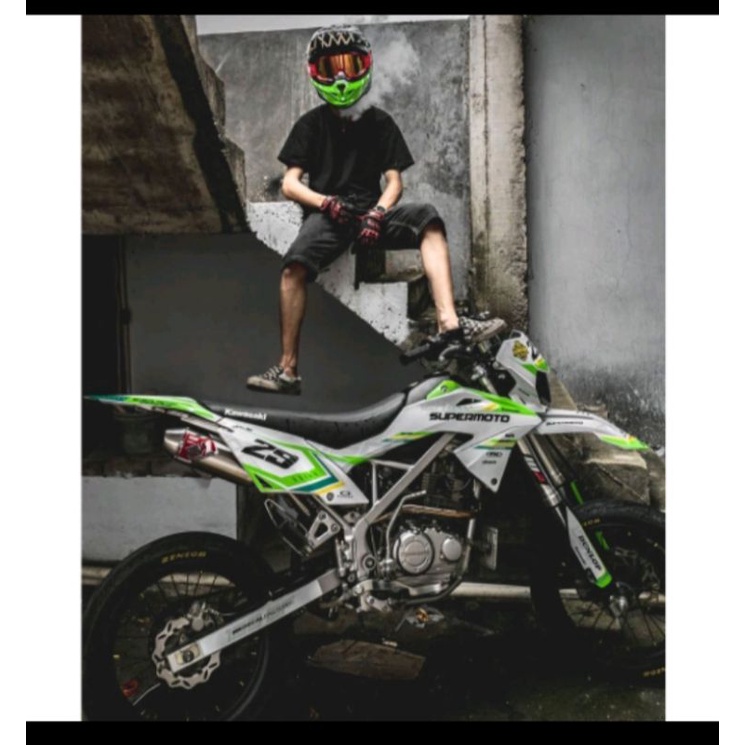 DECAL STIKER KLX BF/GORDON/DTX COSTUM FULL BODY