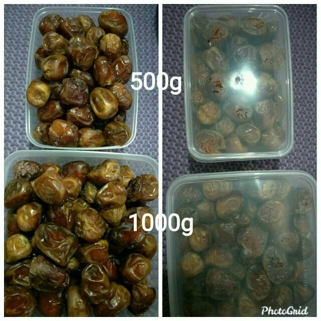 

Sukkari Basah/Sukkari Ruthob/kurma raja berat 500 gr