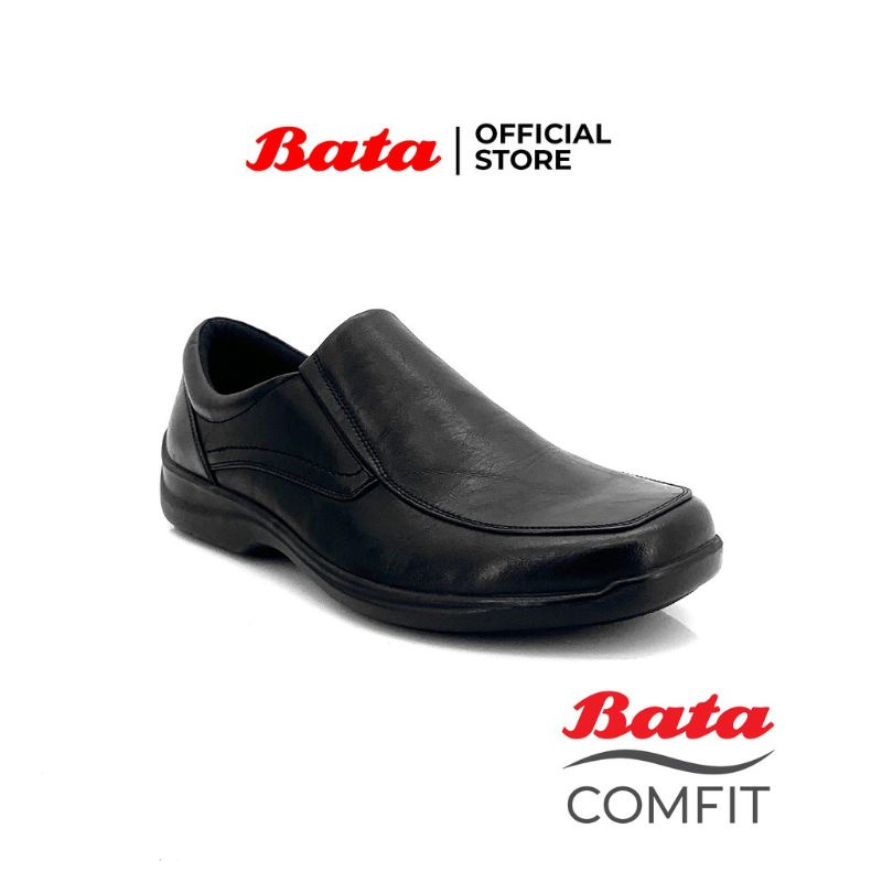 Bata Comfit Sepatu Pria Chlin Black - 8516169/8516223