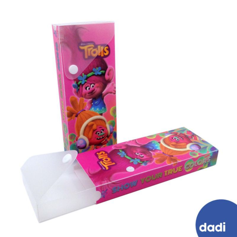 

Dadi - Trolls PP Pencil Case / Tempat Pensil/Kotak Pensil