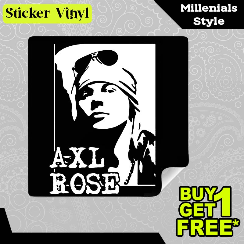 

Stiker Sticker AXL Rose Musisi Terkenal Dunia Gambar Unik Desain Keren dan Kekinian Aesthetic Bahan Vinyl Satuan Anti Air