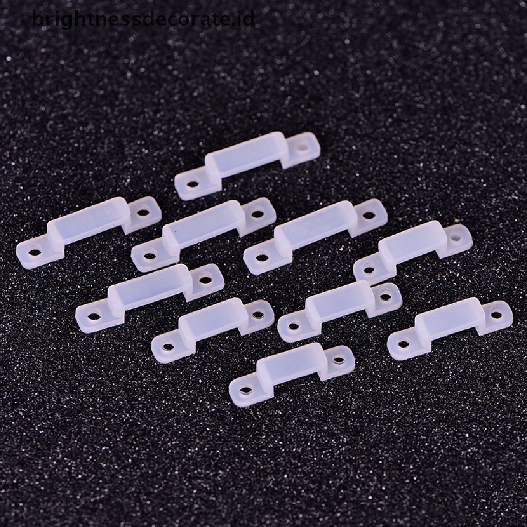 [birth] 50pcs 10/14mm soft light clamp retaining clips silica gel fixer silicone clip [ID]