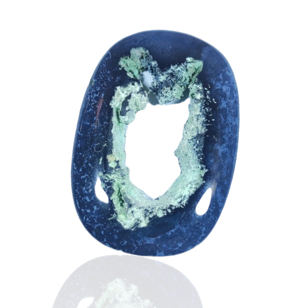 Batu Combong Chrysocolla - Batu Lepasan Combong