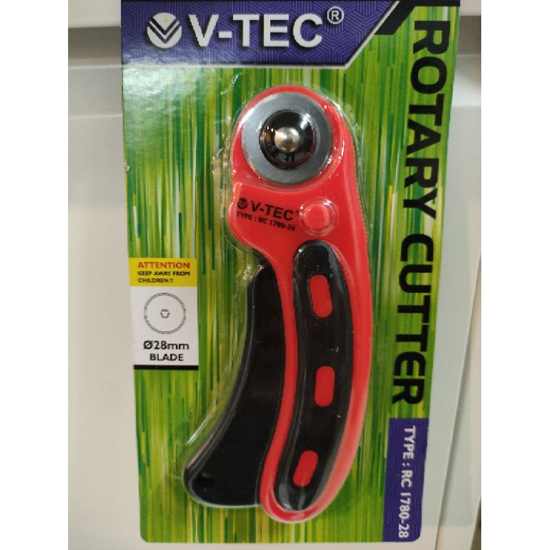

V-TEC ROTARY CUTTER 28mm / Cutter Fabric / Cutter Vinyl RC 1780 28 mm