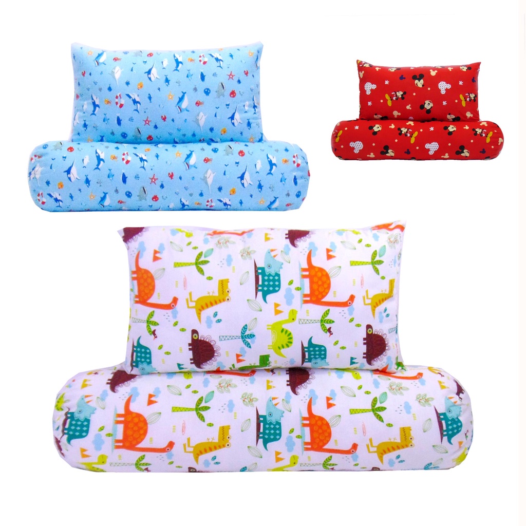 Perlengkapan Tidur Bayi Newborn Bantal Gulinganti Peyang Empuk Karakter Kasur Premium Nyaman Bagus F