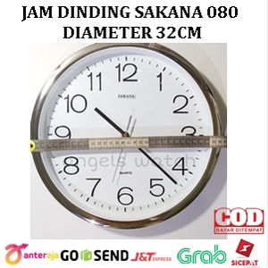 jam dinding sakana080