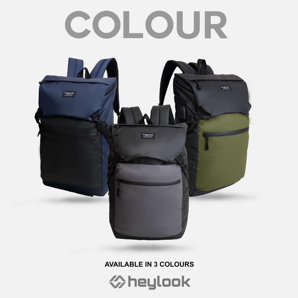 Tas Ransel Waterproof Tas Travelling Backpack Gendong Outdoor Tas Punggung Laptop 13-14 Inch Backpack Tas Sekolah Casual Fashion Pria Wanita Unisex Waterproof Anti Air