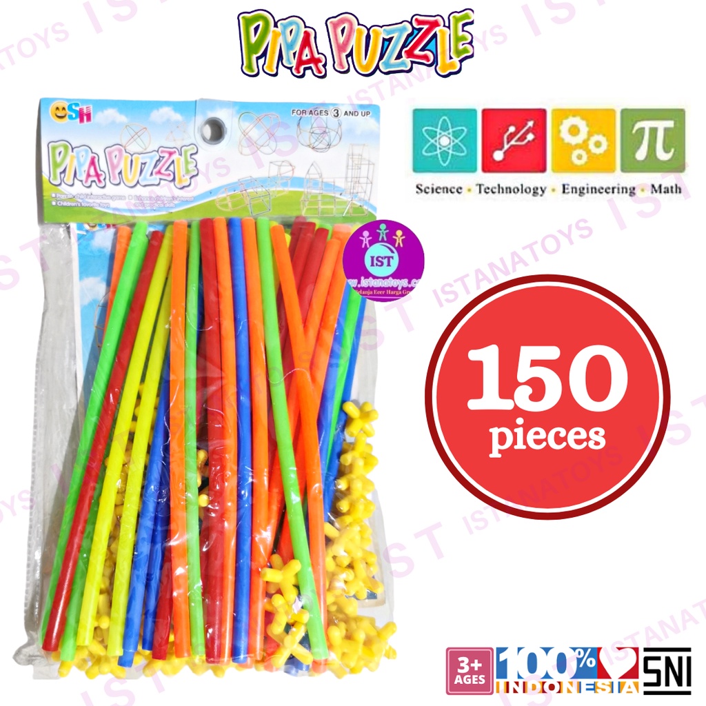 MWN Magic Straws isi 150 pcs- Straws and Connectors SH292