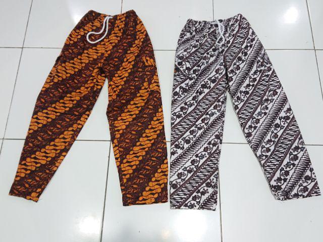 Celana Boim Batik Uk.9-12 Tahun / Celana Panjang Batik Anak Laki Harian Santai Grosir Pants