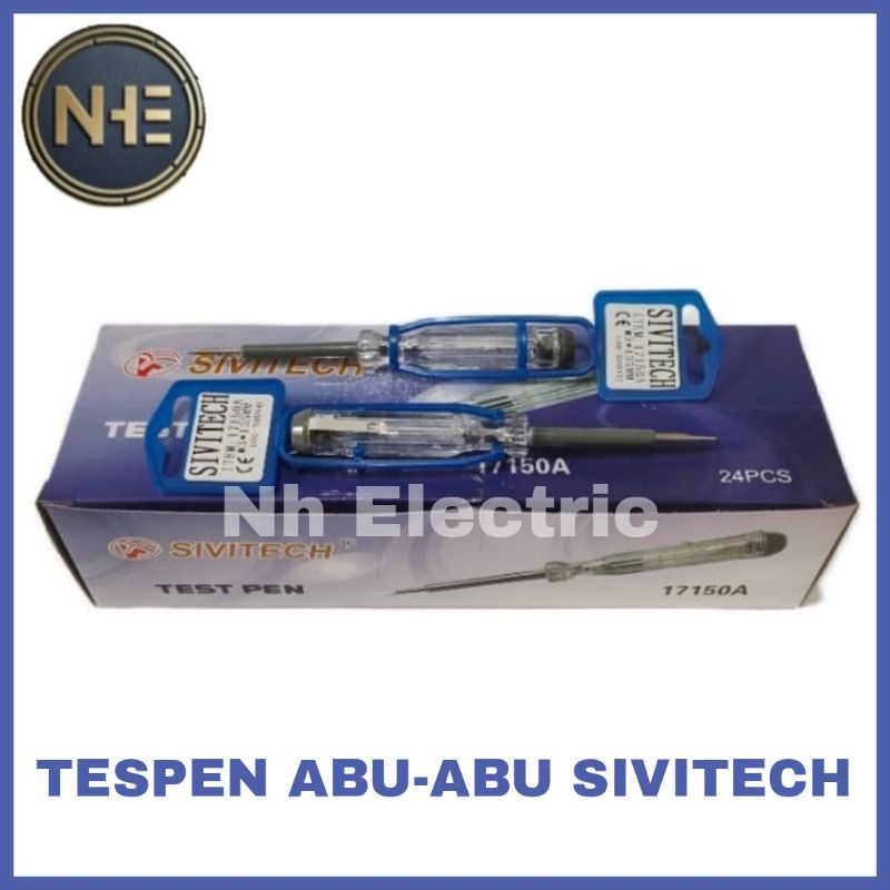 Tespen AbuAbu Sivitech - Obeng Grey Sivitech - Tespen Listrik Sivitech