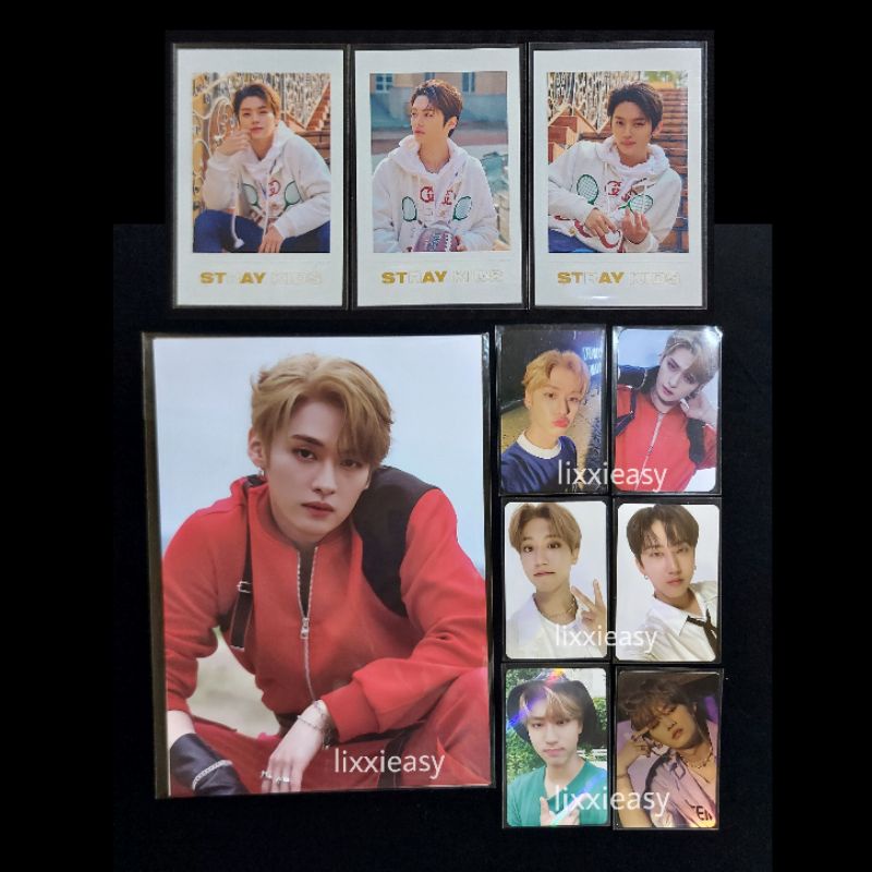 Photocard Benefit Stray Kids NOEASY Web Mecima, Yes24, Appmus, Withdrama, Aladin, dan Pola Beyond Le