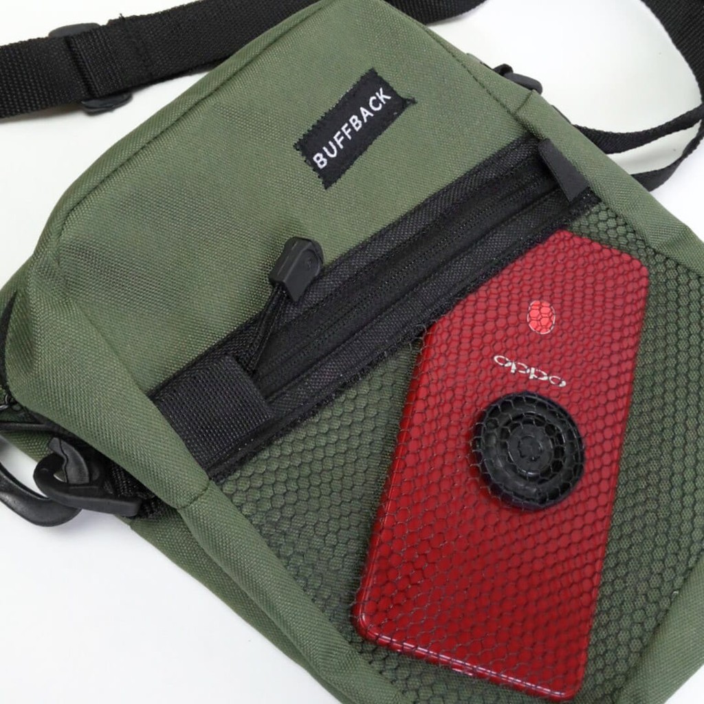 Tas Selempang Pria Slingbag Mini Pouch Buffback