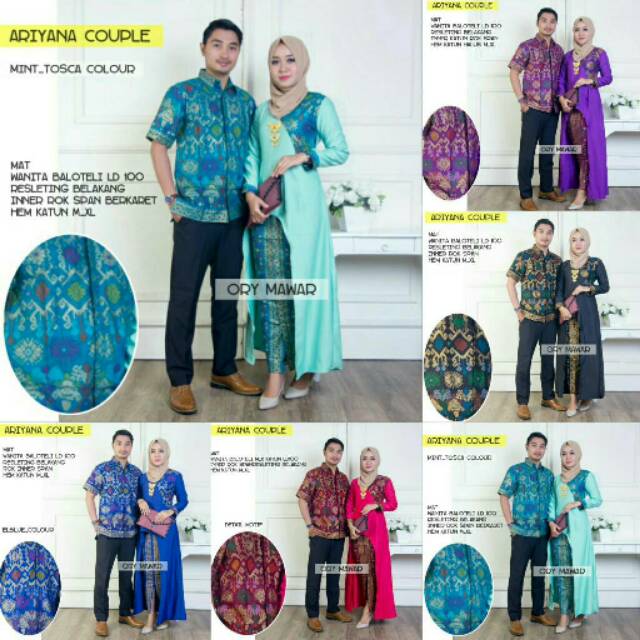 Batik couple solo