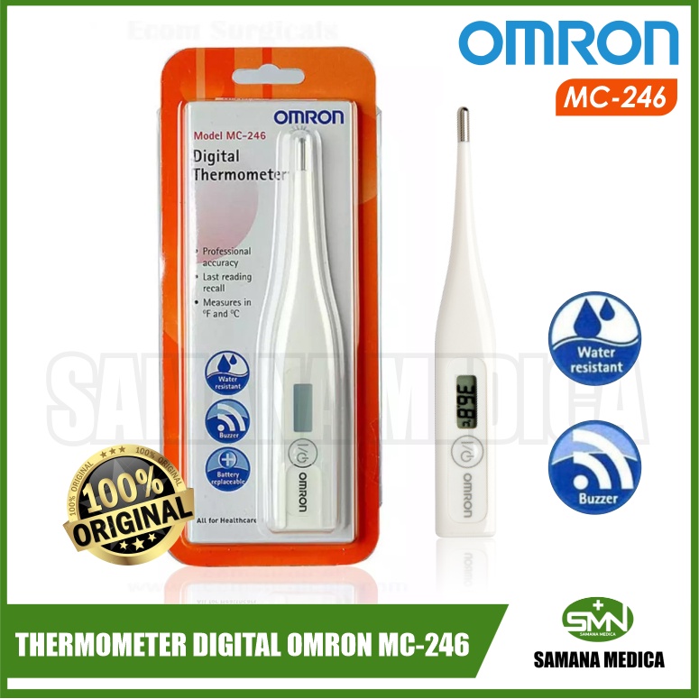 Termometer digital OMRON MC-246 Original FREE BATERAI