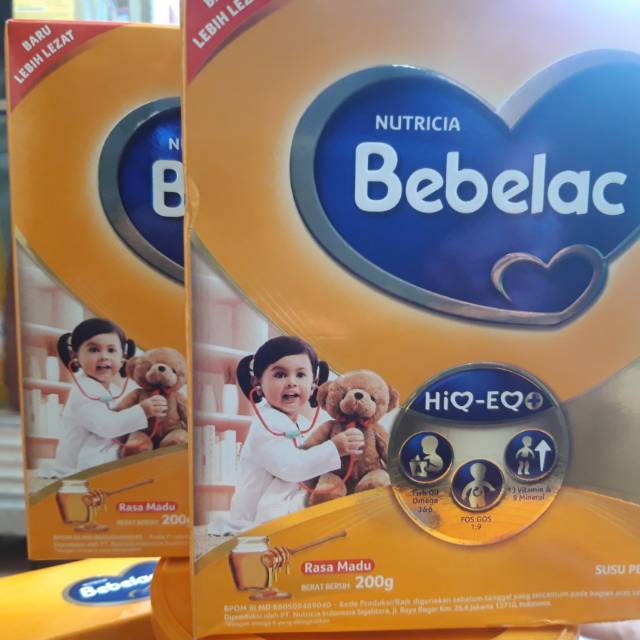 

4 box bebelac 3 madu 200gr