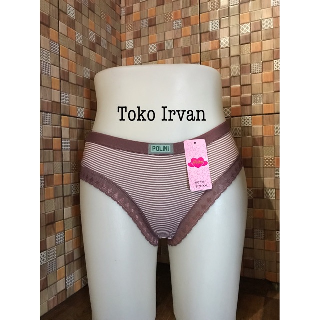 Celana Dalam Polini 124 Motif Renda | Celana Dalam Wanita Dewasa