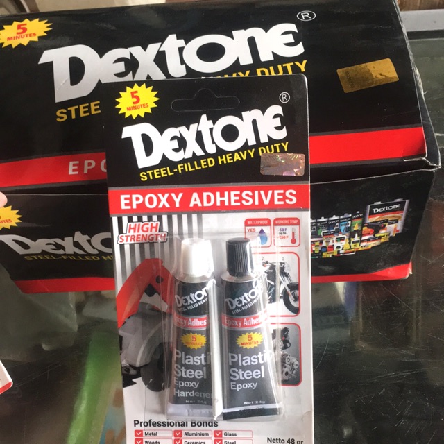 

LEM DEXTONE PLASTIC STEEL 5 minutes