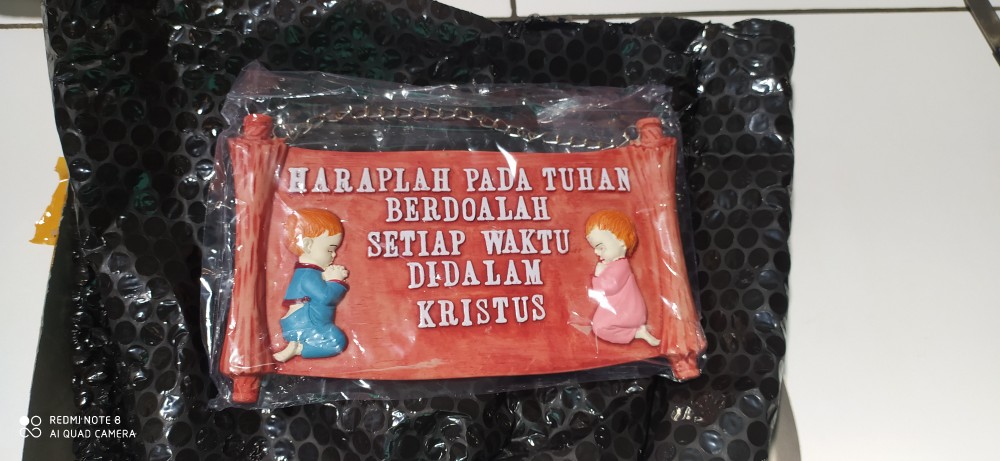 Hiasan Dinding Berdoalah Setiap Waktu