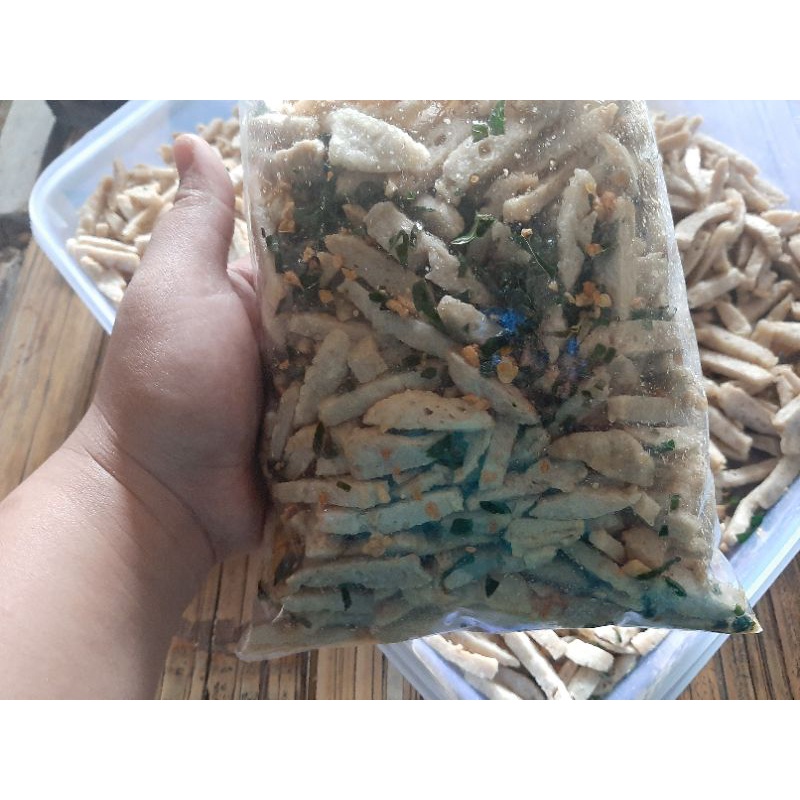 

Basreng Kriuk Daun Jeruk berat 500gram