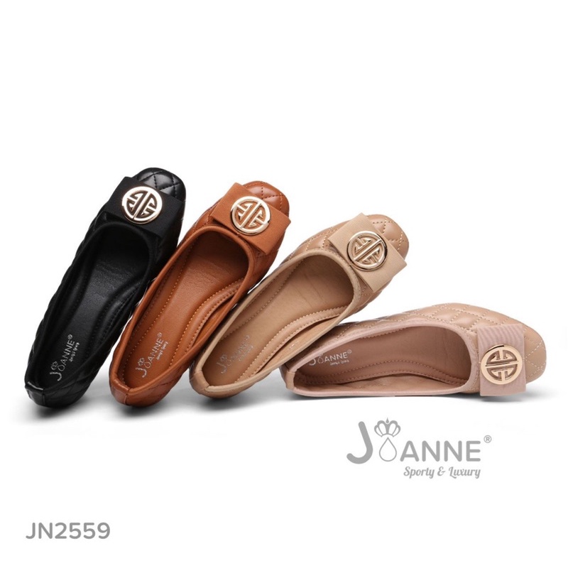 JOANNE Wedges Shoes Sepatu Kerja Wanita JN2559 [ORIGINAL BRAND]