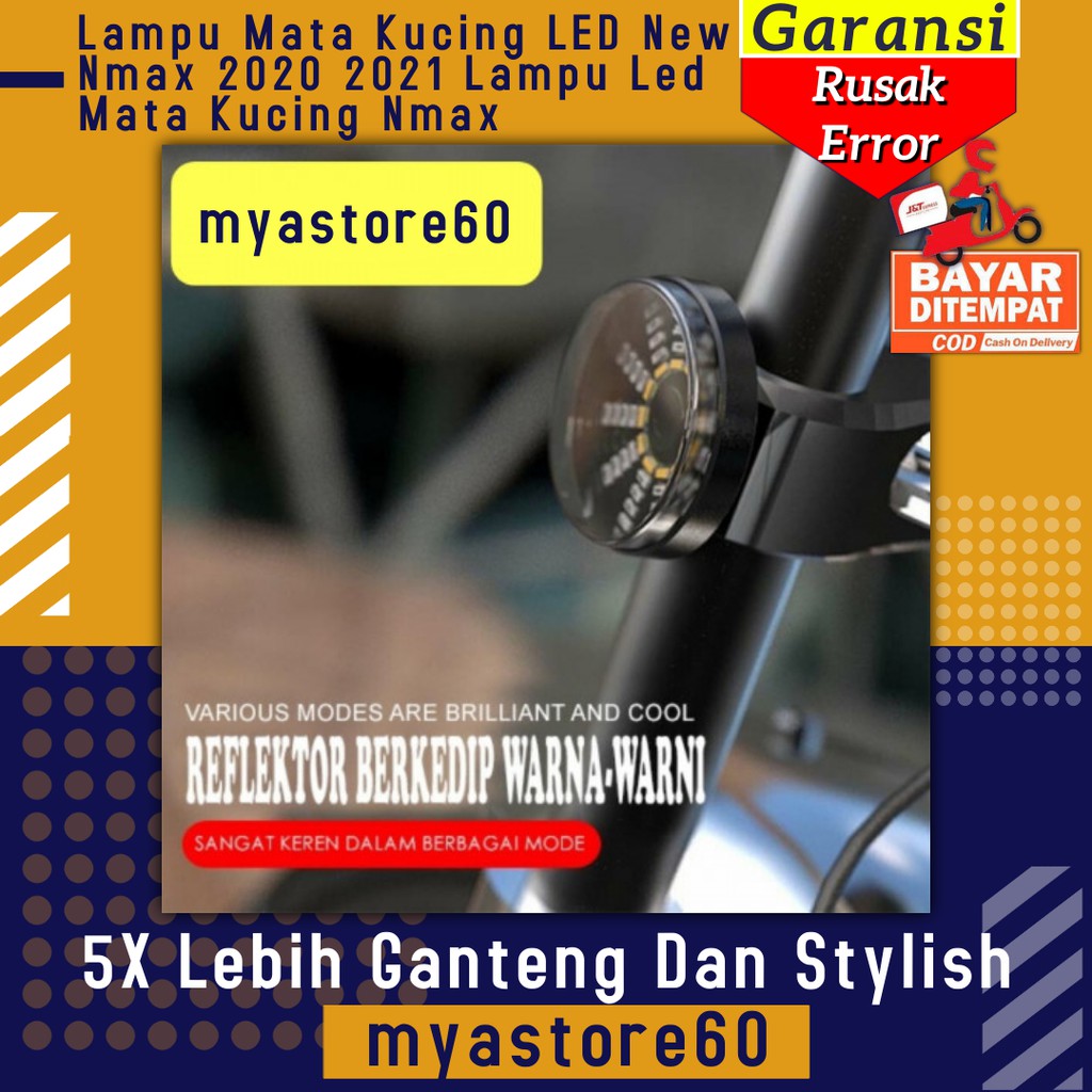 Lampu Led Mata Kucing LED Yamaha New Nmax 2020 2021 Lampu Led Mata Kucing Aksesoris Nmax N max