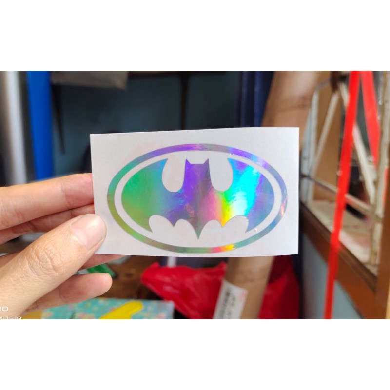 

stiker batman custom cutting stiker murah