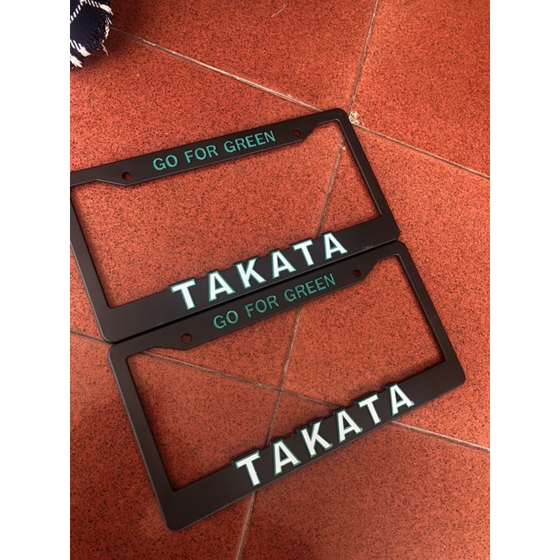 frame plat nomor mobil  jdm takata