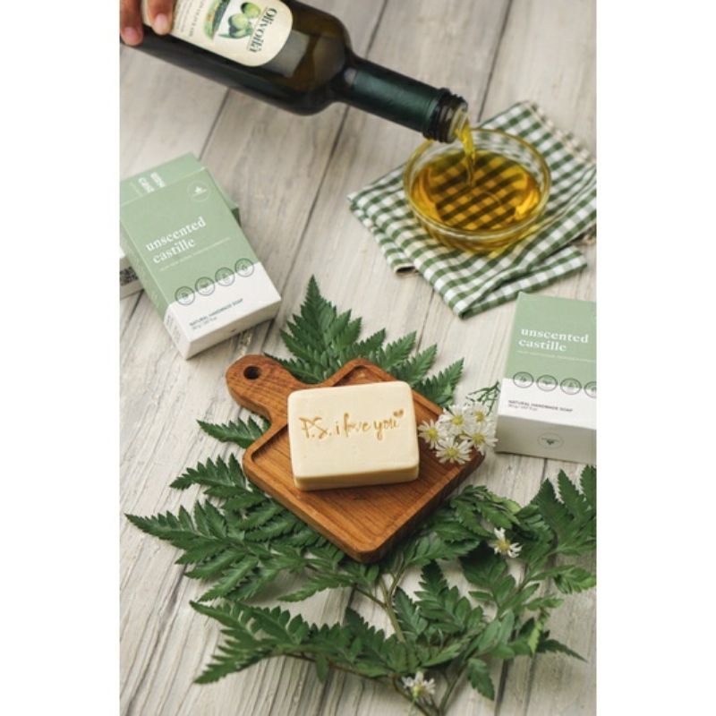 (Surabaya) Unscented Castille Soap by TheSoapStory