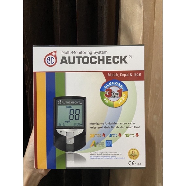 Autocheck tes kolesterol gula darah asam urat