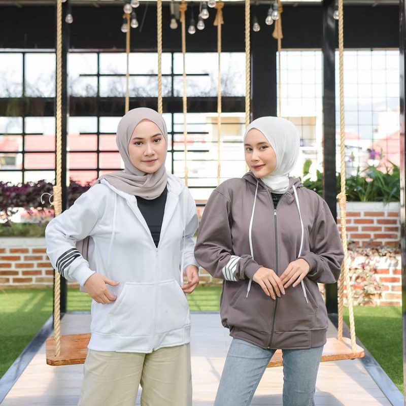 SWEATER ZIPPER POLOS TEBAL ZOPY/terbaru/termurah/pria dan wanita bahan fleece