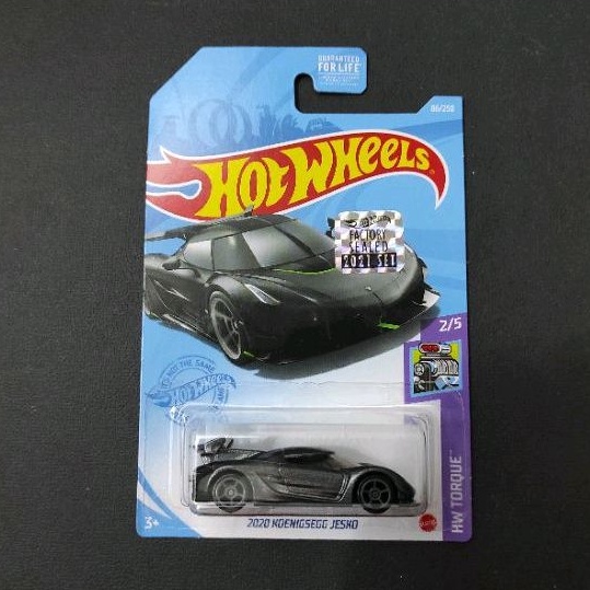 Hotwheels 2020 Koenigsegg Jesko black factory sealed 2021