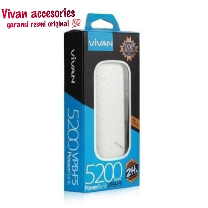 VIVAN powerbank VPB-F5 5200Mah Original VIVAN