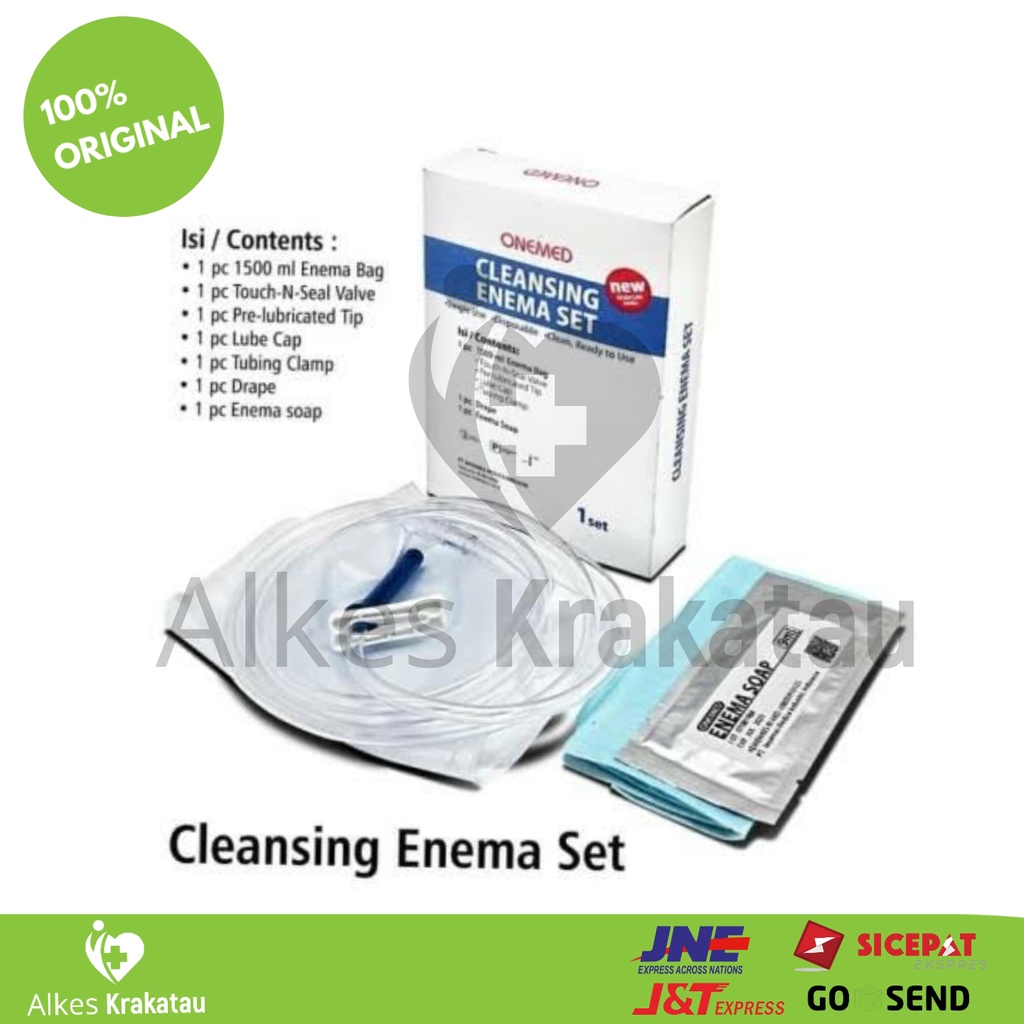 Cleansing Enema Set Onemed / Alat Enema Kopi Medical