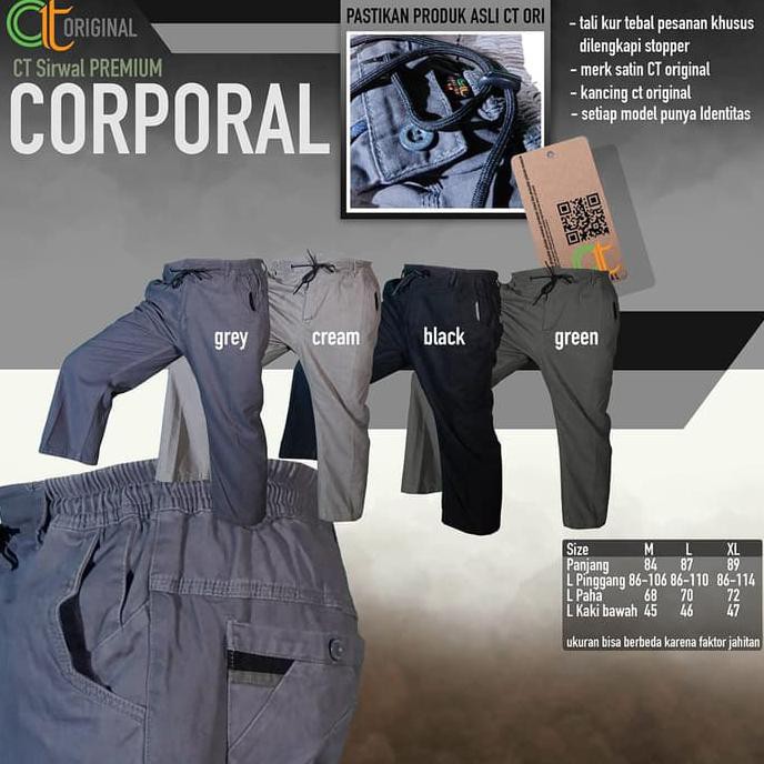 CELANA SIRWAL CT ORIGINAL PREMIUM CORPORAL