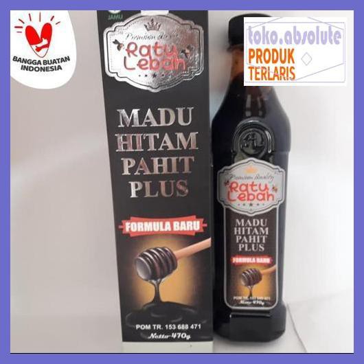 6E64S6- Madu Hitam Pahit Ratu Lebah Plus Propolis 76Rdy-