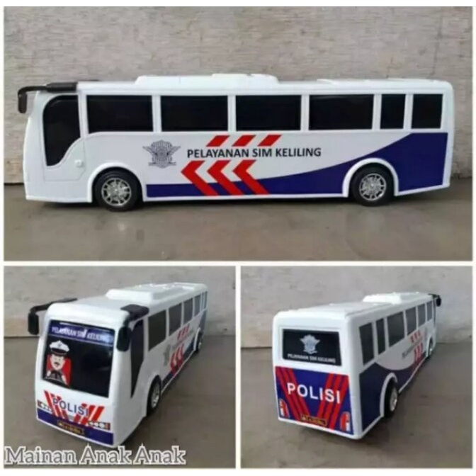 Mainan Mobil Bus Polisi terbaru / Mainan anak cowok terhits./ Mainan Mobil bus polisi.
