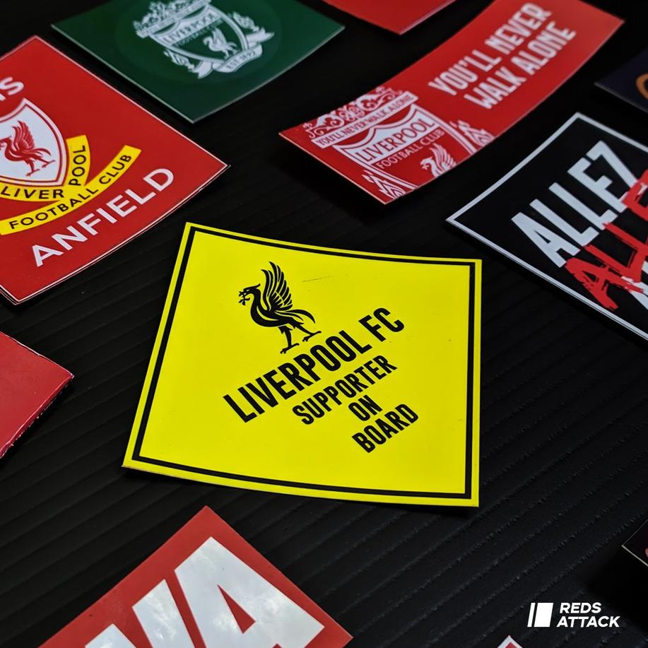 

KYS STICKER PACK #1 Liverpool / YNWA 12pcs Stiker Vinyl Anti Air❉ (Model Baru)Stok banyak ➱