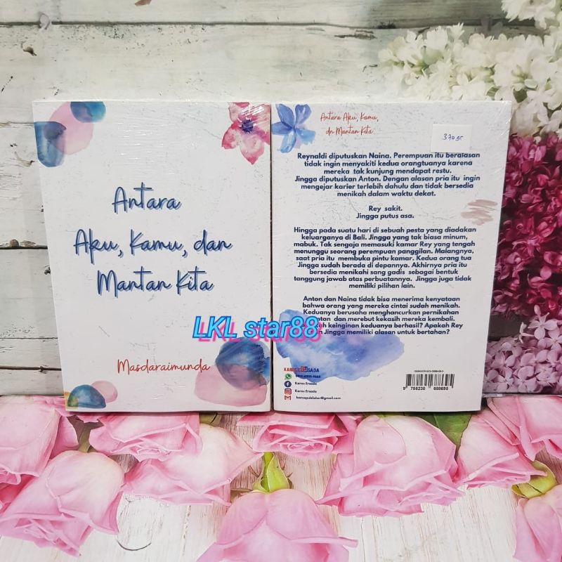 Buku Novel Antara Aku, Kamu dan Mantan Kita by Masda Raimunda