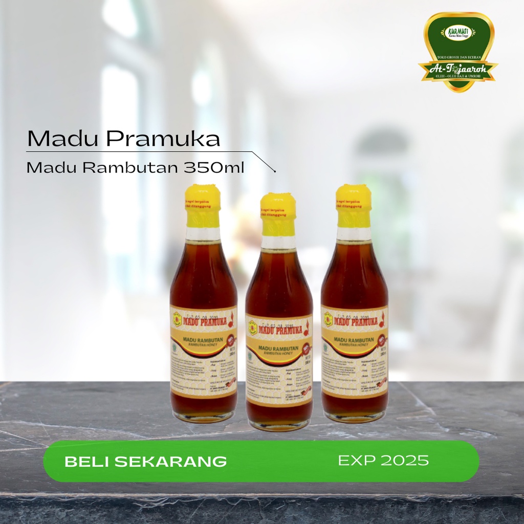 

MADU RAMBUTAN PRAMUKA 350 GRAM