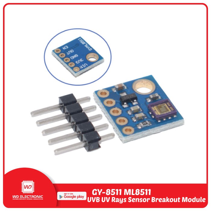 GY-8511 ML8511 UV Rays Sensor Breakout Module