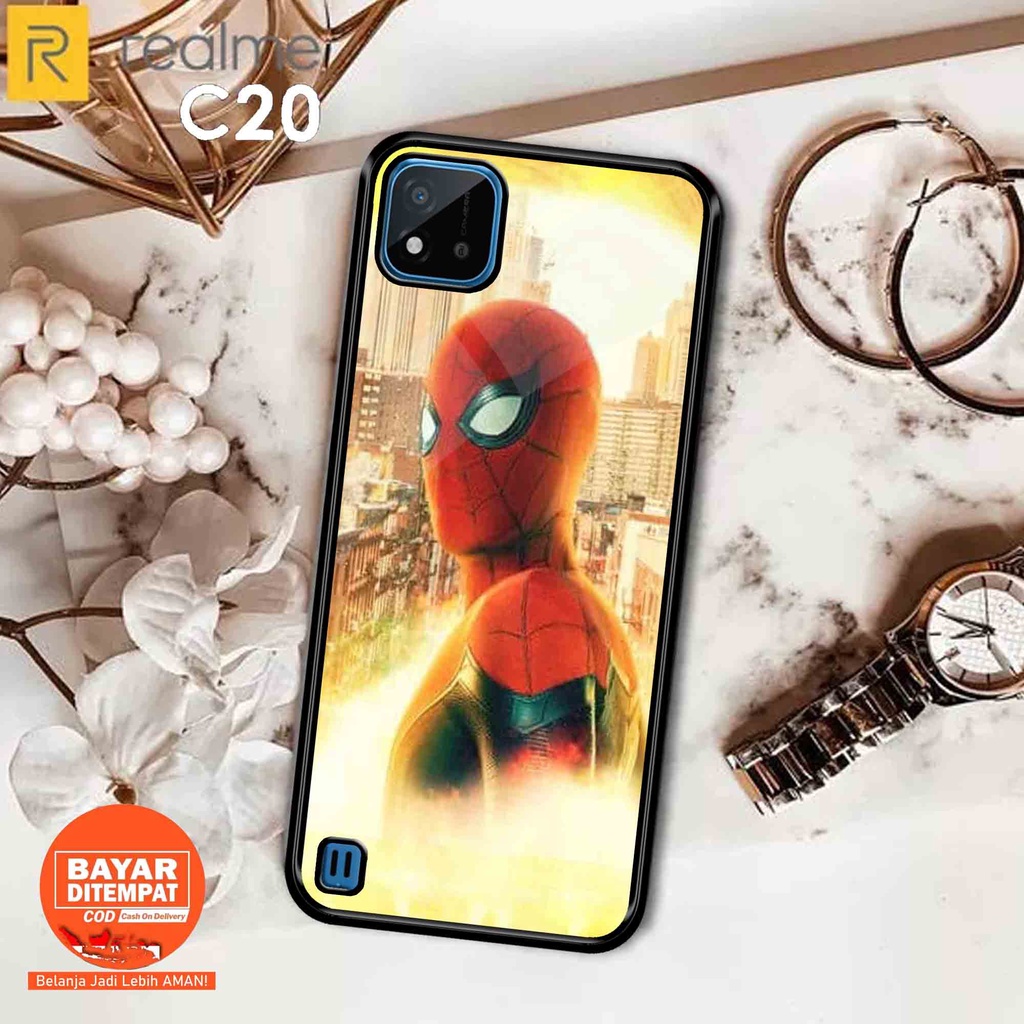 Sukses Case REALME C20 - Hardcase 2D Glossy Realme C20 - Silikon Hp Realme C20  - Silicon Hp Realme 