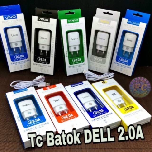 Charger brand Batok dell f new