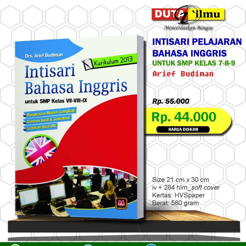 Intisari Bahasa Inggris Untuk Smp Kelas 7 8 9 Kurikulum 2013 Shopee Indonesia