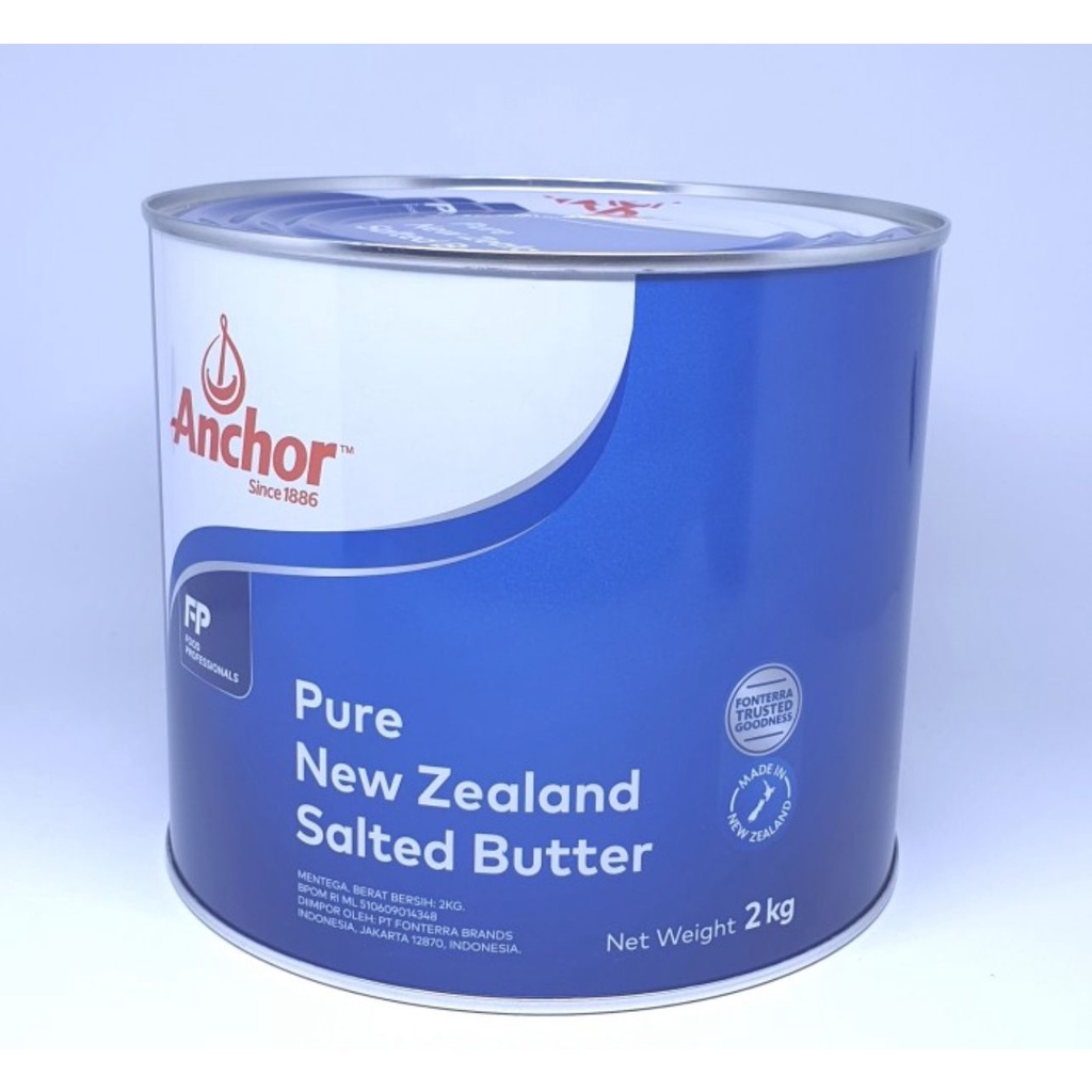 

Anchor Butter Salted - Salted A. Rep 250gr