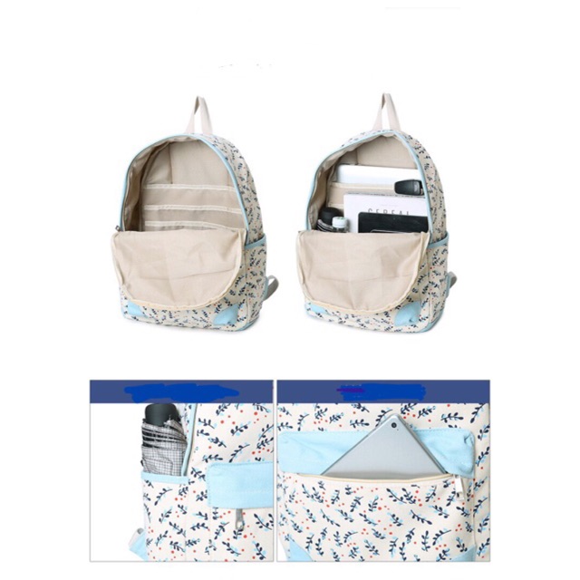 Tas Ransel Wanita import Backpack Fashion Bag Anak Tas sekolah Remaja-5