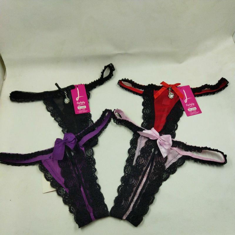 Celana Dalam Lingerie G String CD Wanita  Sexy Remaja Import ANDERNA