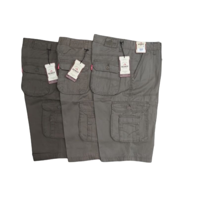 celano kendy katun pendek/ celana kargo kendy pendek/ celana banyak kantong / celana dewasa