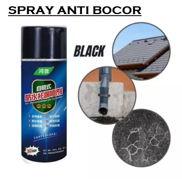 SA45- Spray Anti Bocor Atap- Tahan Air Waterproof Leak 700 ML